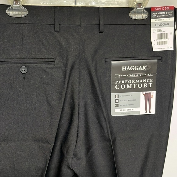 Haggar Performance Comfort Stretch Pant - Picture 7 of 14